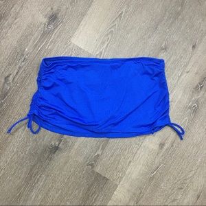 Apt. 9 bright blue swim skort w/ adjustable ties